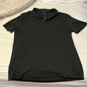 Black 3 Button Lululemon Polo